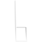 Ekena Millwork 5 1/2-in. W x 14-in. D x 22-in. H Traditional Architectural Grade PVC Knee Brace BRCP055X14X22TRA - alternate 4